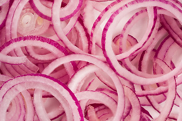 Image showing red onions