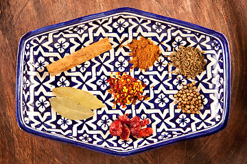 Image showing moroccan spices