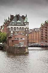 Image showing Wasserschloss Hamburg