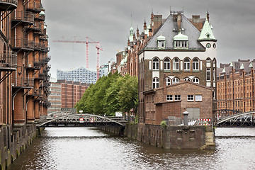 Image showing Wasserschloss Hamburg