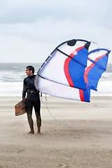 Image showing Kite Surfer