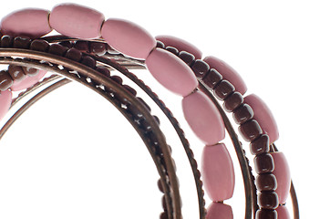 Image showing Bracelets close up