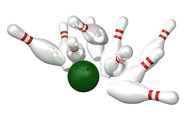 Image showing bowling