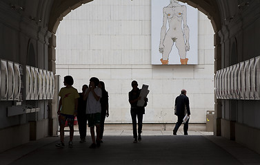 Image showing Museum area Vienna