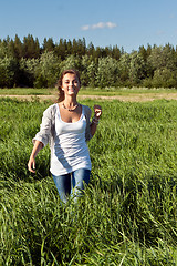 Image showing portrait of a beautiful girl