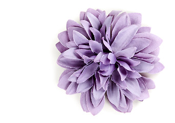 Image showing purple flower from tissue
