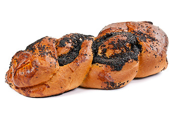 Image showing delicious loaf with poppy seeds