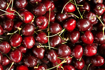 Image showing background of black cherry