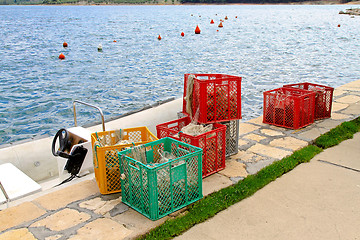 Image showing Fishing traps