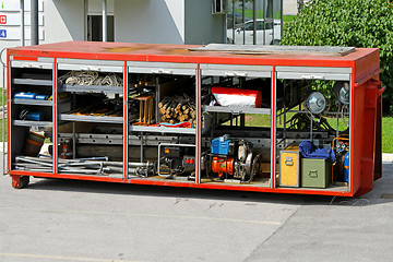 Image showing Rescue equipment box