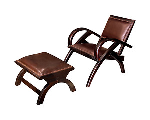 Image showing Old relaxation chair