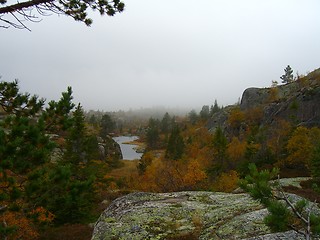 Image showing Autumn in mountain