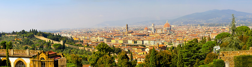Image showing Florence Tuscany panorama