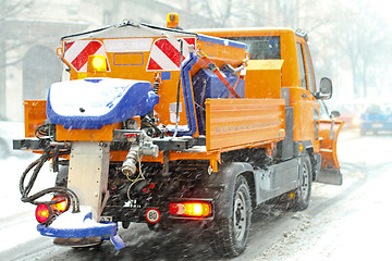 Image showing Snow plow