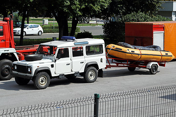 Image showing Rescue boat