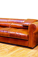 Image showing Leather sofa