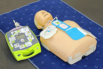 Image showing AED dummy