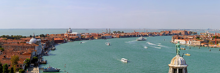 Image showing Giudecca canal Venice