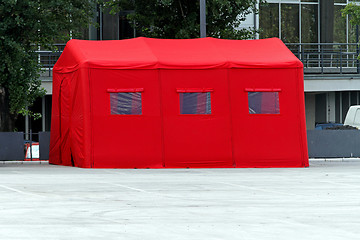 Image showing Inflatable tent