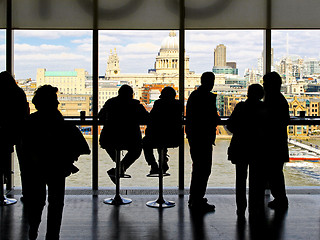 Image showing Silhouette people