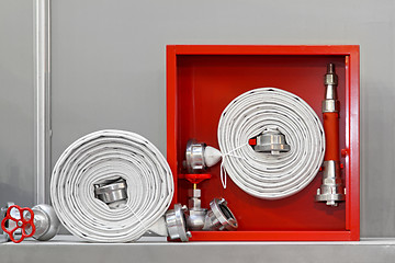 Image showing Fire hose