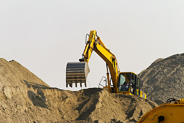 Image showing Excavator machine