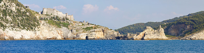 Image showing Liguria coast