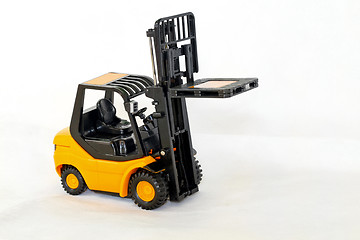Image showing Forklift vehicle
