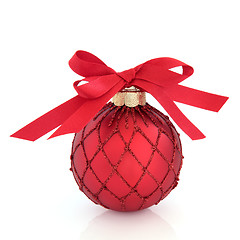 Image showing Christmas Bauble