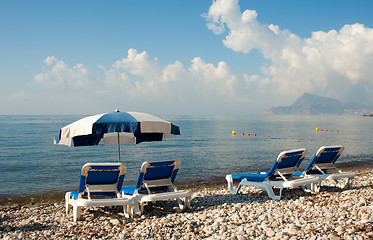 Image showing Beach scene