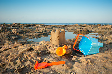 Image showing Beach games