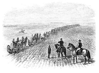 Image showing Ploughing