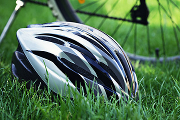 Image showing bicycle helmet