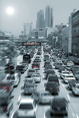 Image showing traffic jam