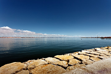 Image showing landscape of the Tejo river.