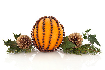 Image showing Orange and Clove Pomander 