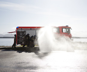 Image showing Firefighting