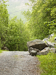 Image showing Rockfall