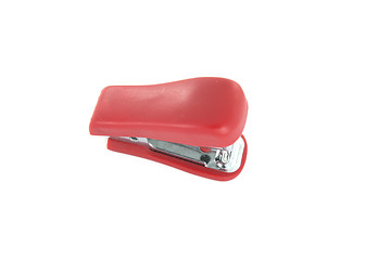 Image showing Red stapler