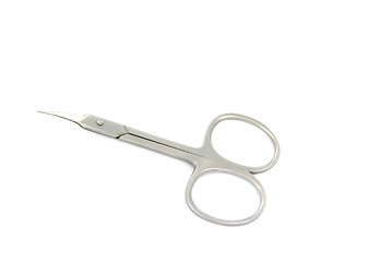 Image showing Isolated manicure scissors