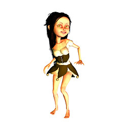 Image showing dancing girl