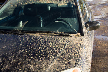 Image showing  car  in a dirt