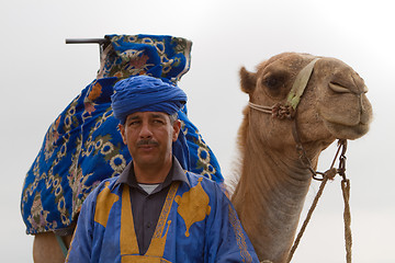 Image showing Camel and rider