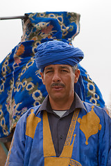 Image showing Camel and rider