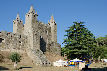 Image showing Santa Maria da Feira castle 