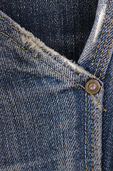 Image showing Jeans pocket 