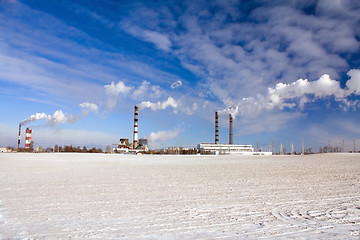 Image showing Chemical factory