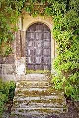 Image showing Medieval doorway