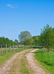 Image showing Countryside track
