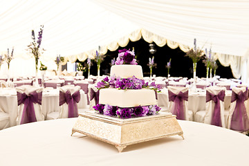 Image showing wedding cake